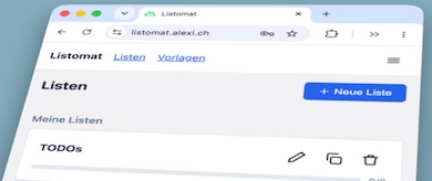 Listomat Website